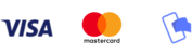 VISA, MasterCard og MobilePay